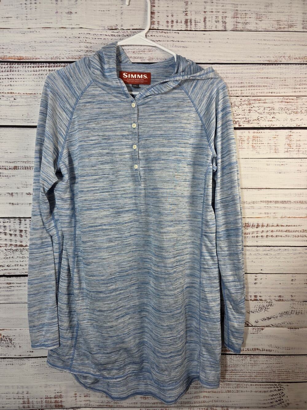 Simms Women's Madeira Coverup Sky Blue XL